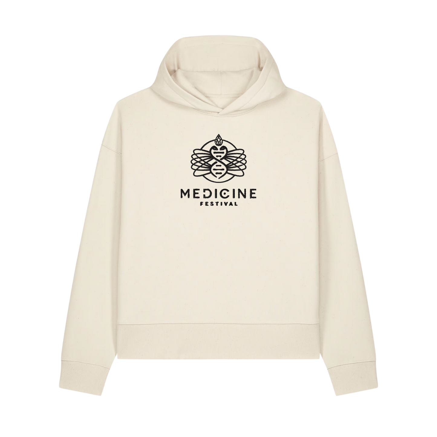 Medicine Festival Organic Cotton Low Impact Embroidered Hoodie