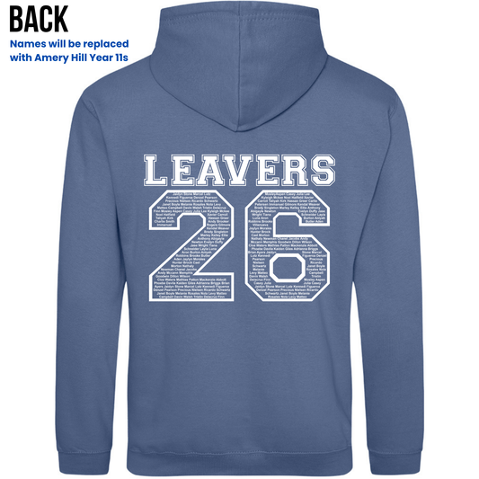 Amery Hill 2026 Leavers' Hoodies, shipped direct to Amery (Pre-order deadline extended to March 22nd 2026)