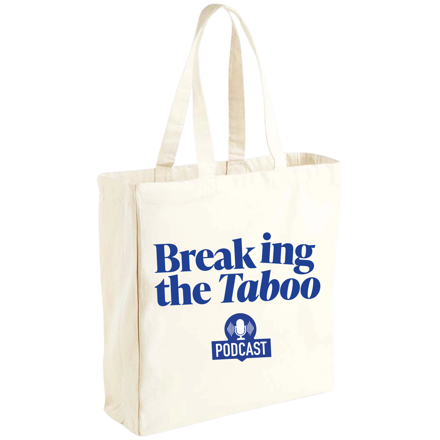 Breaking The Taboo Heavy Duty Shopper Bag