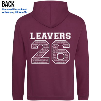 Amery Hill 2026 Leavers' Hoodies (Pre-order deadline February 28th 2026)