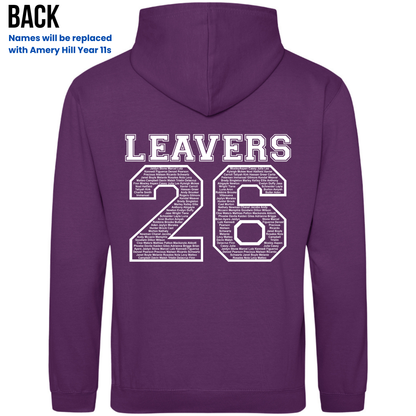 Amery Hill 2026 Leavers' Hoodies (Pre-order deadline February 28th 2026)