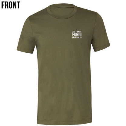 All Things Fungi 2025 Festival T shirt