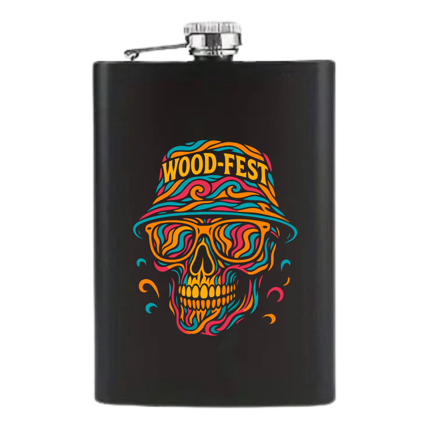 Wood-Fest Hip-flask