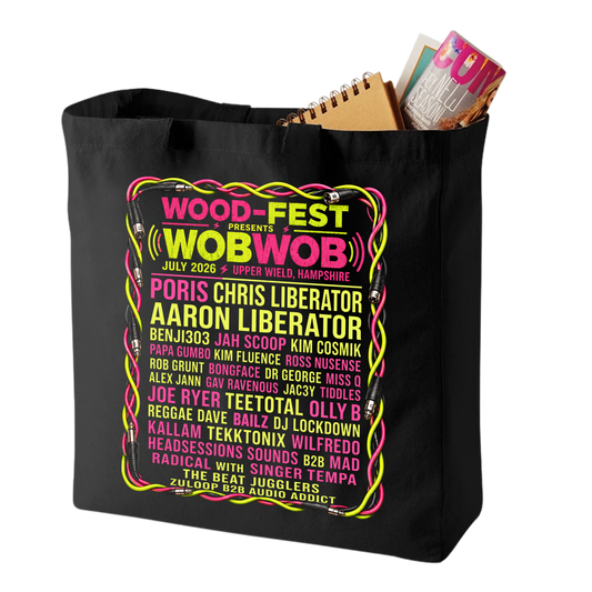 Wood-Fest 2026 Heavy Duty WOBWOB Line-up Shopper Bag