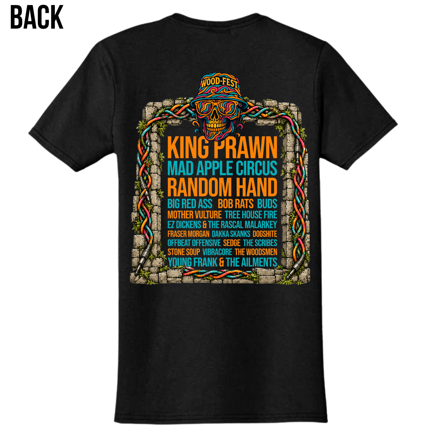 Wood-Fest 2026 Line-up T Shirt