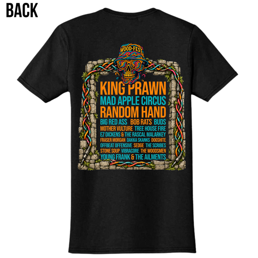 Wood-Fest 2026 Line-up T Shirt