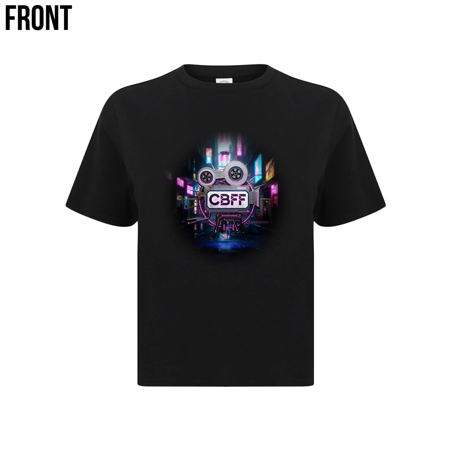 CBFF - Neon Future - Womens Boxey T shirt
