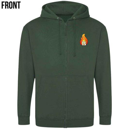 Borofest Zipped Hoodie (main logo)