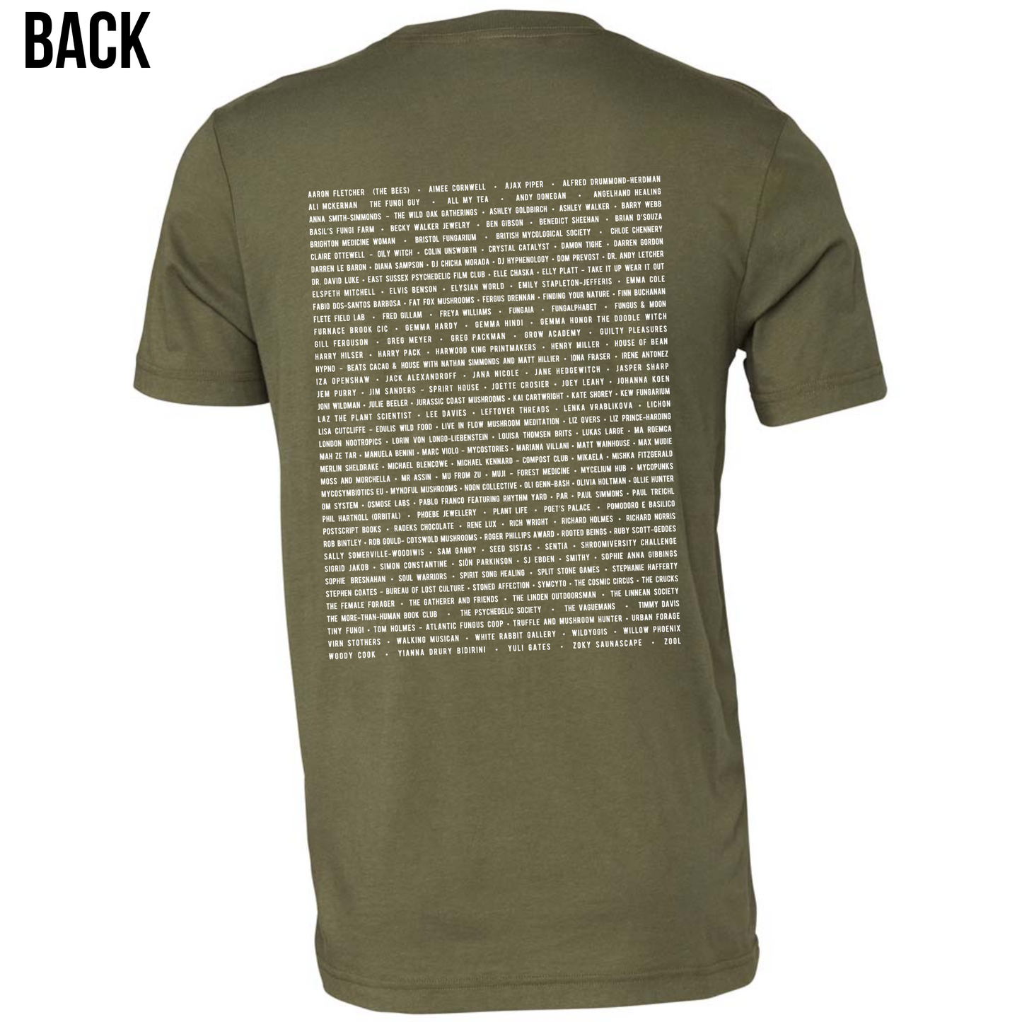 All Things Fungi 2025 Collaborator T Shirt (Pre-Sale)