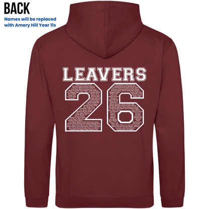 Amery Hill 2026 Leavers' Hoodies (Pre-order deadline February 28th 2026)