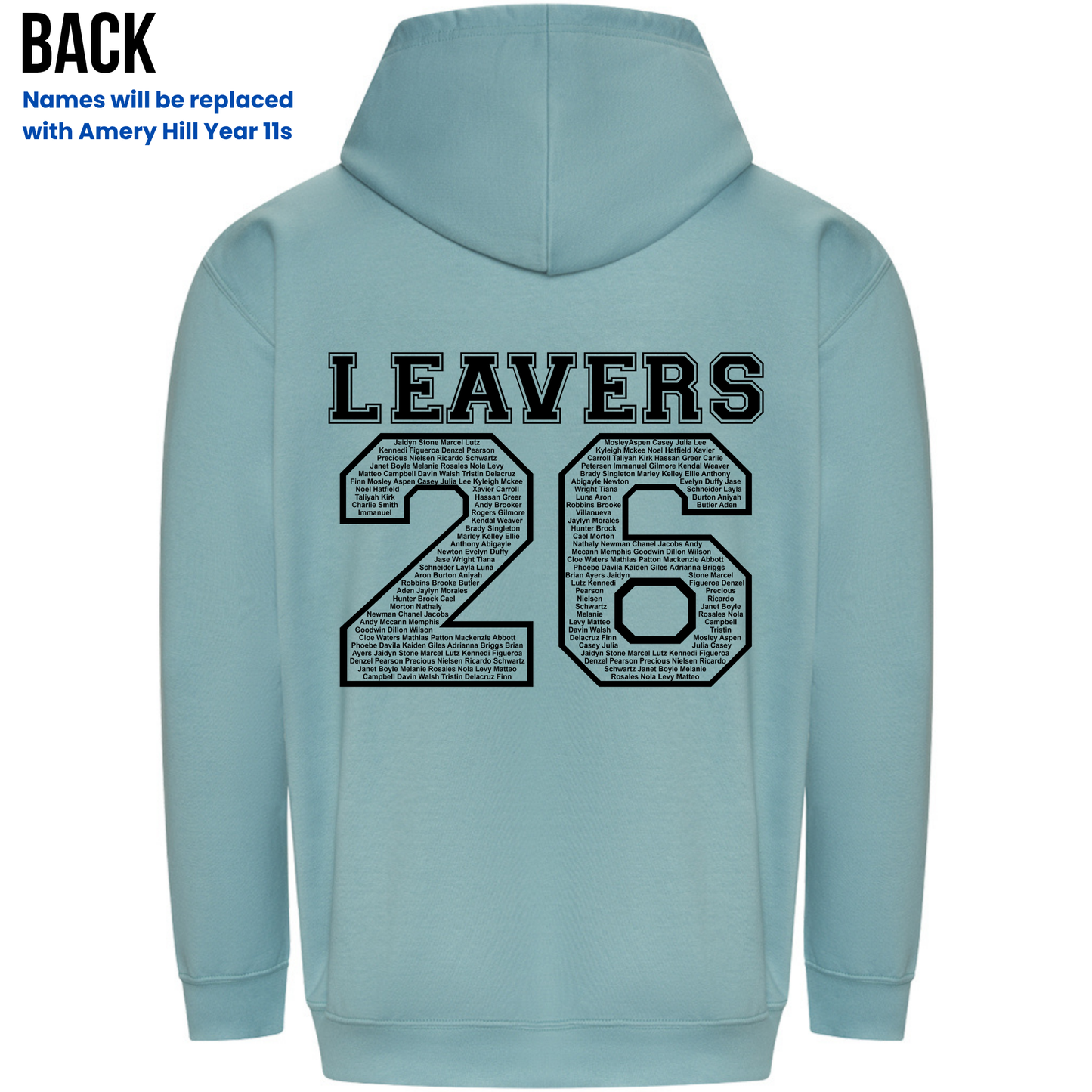 Amery Hill 2026 Leavers' Hoodies (Pre-order deadline February 28th 2026)