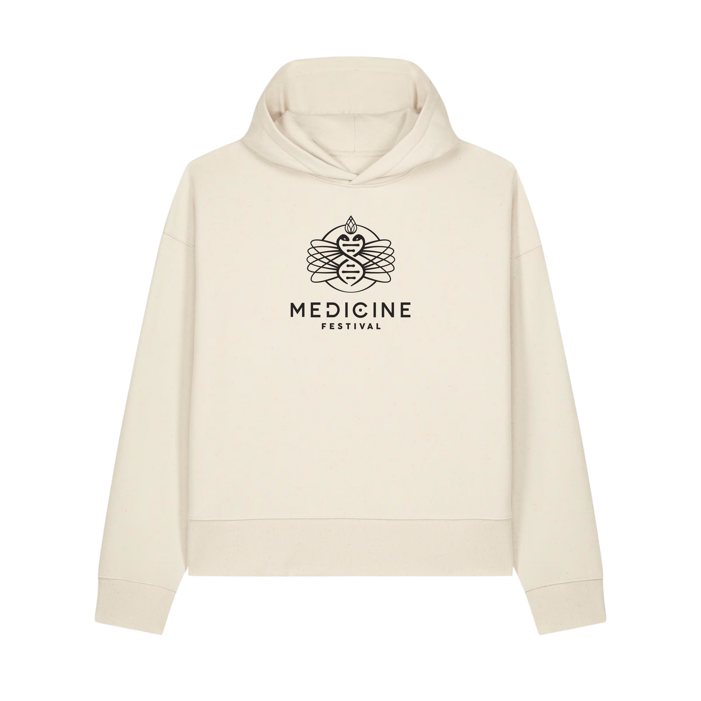 Medicine Festival Organic Cotton Low Impact Printed Hoodie