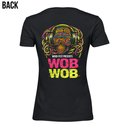 Wood-Fest WOBWOB T Shirt (Womens Fit)