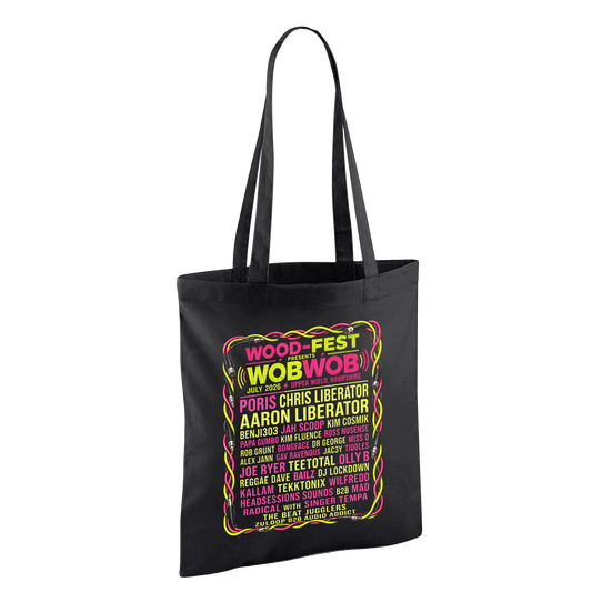 Wood-Fest 2026 WOBWOB Line-up Tote Bag