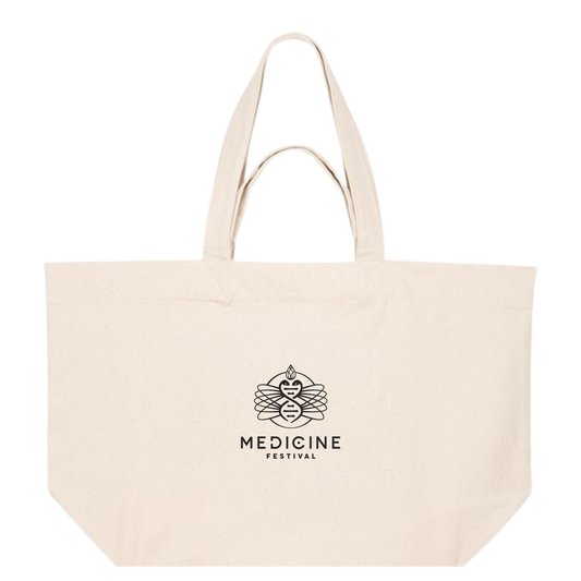 Medicine Festival Organic Cotton Low Impact Shopper Bag