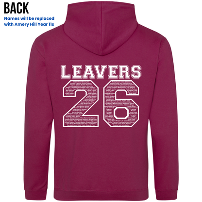 Amery Hill 2026 Leavers' Hoodies (Pre-order deadline February 28th 2026)