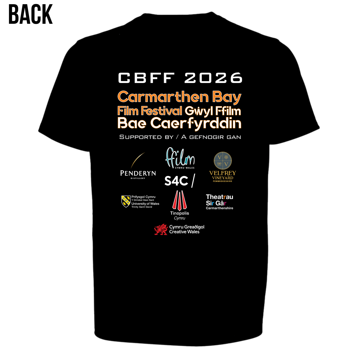 CBFF - Organic Festival T shirt (Free UK Delivery)