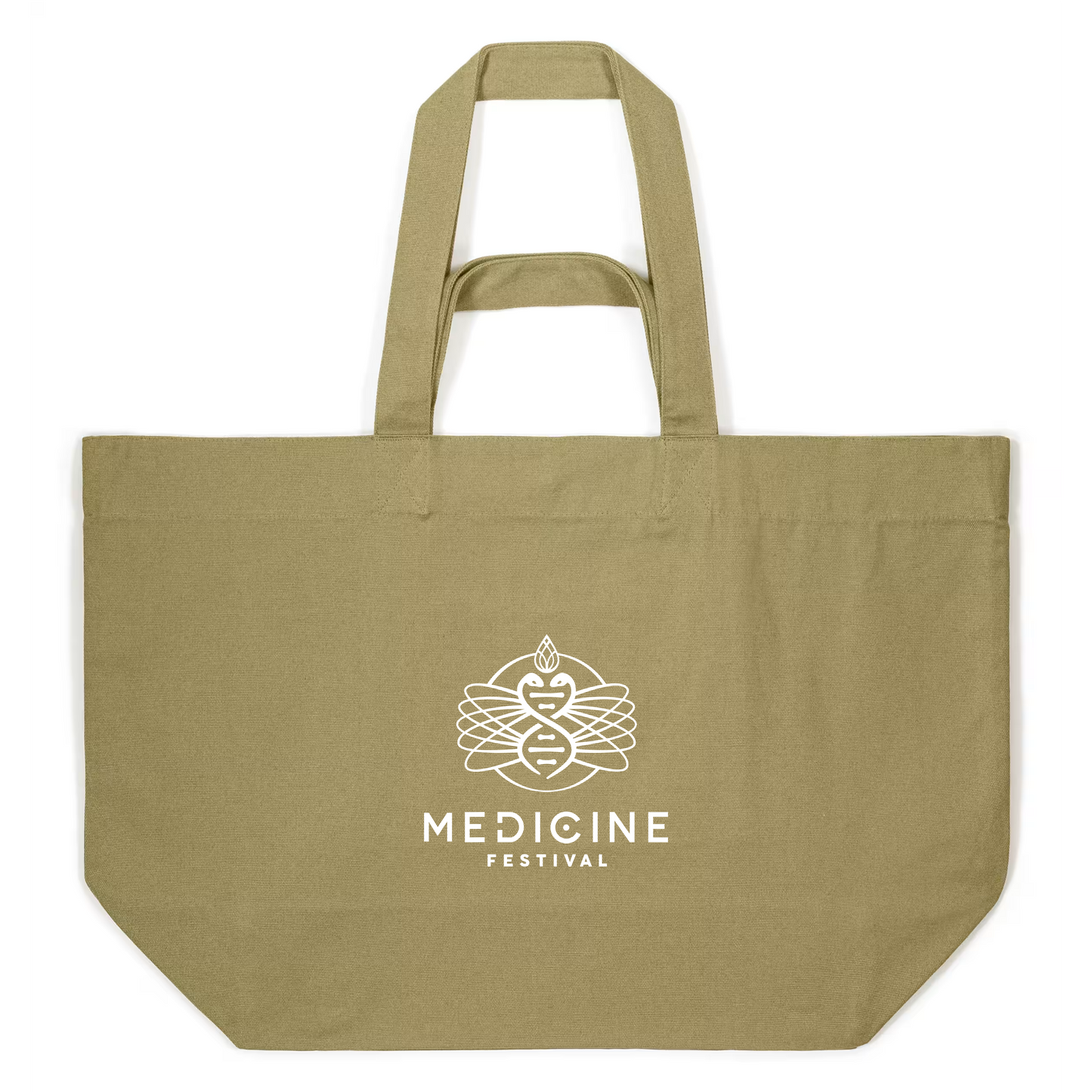 100% Recycled Cotton Low Impact Shopper Bag