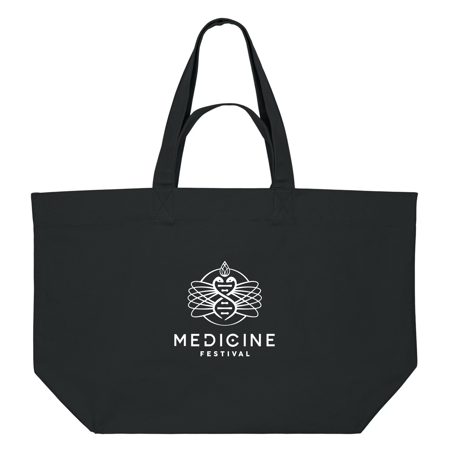 100% Recycled Cotton Low Impact Shopper Bag