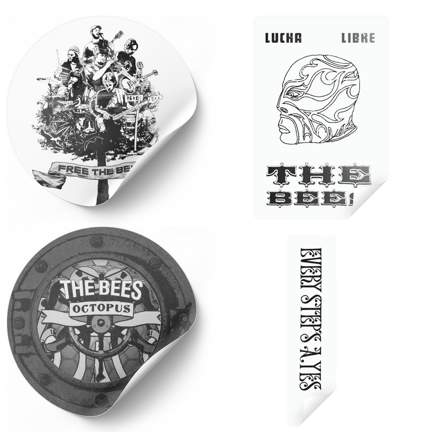 The Bees - Limited Edition Sticker Pack