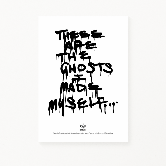 The Bees - Ghosts Poster (A2)