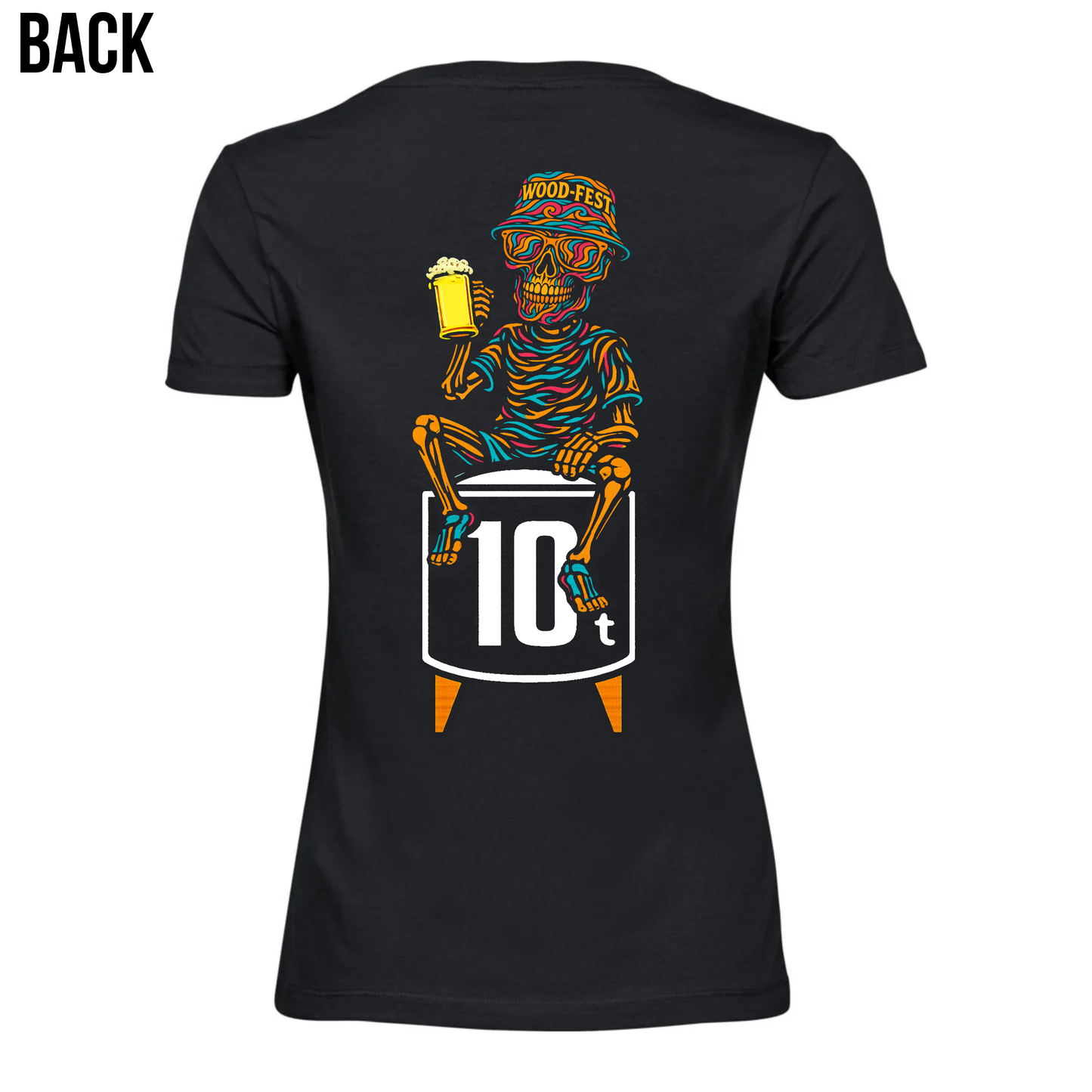 Wood-Fest 10t T Shirt (Womens Fit)